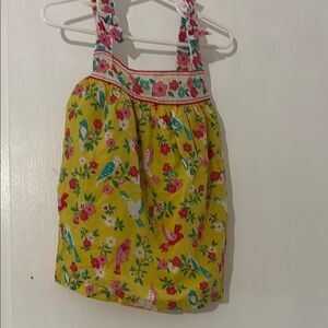 Boden Yellow tank top
